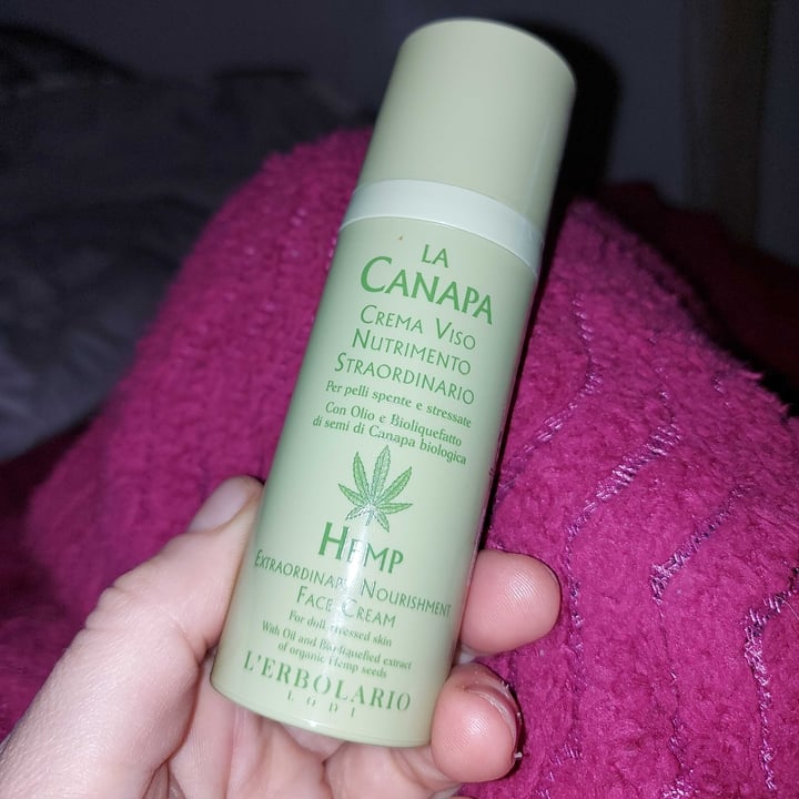 review photo of L’Erbolario Crema viso la canapa shared by @lapissy on 26 Dec 2021 - review