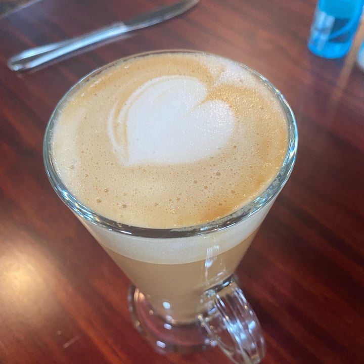 photo of La Popote Cafe Plant Milk Cappuccino shared by @ameliastrachan on  04 Feb 2022 - review