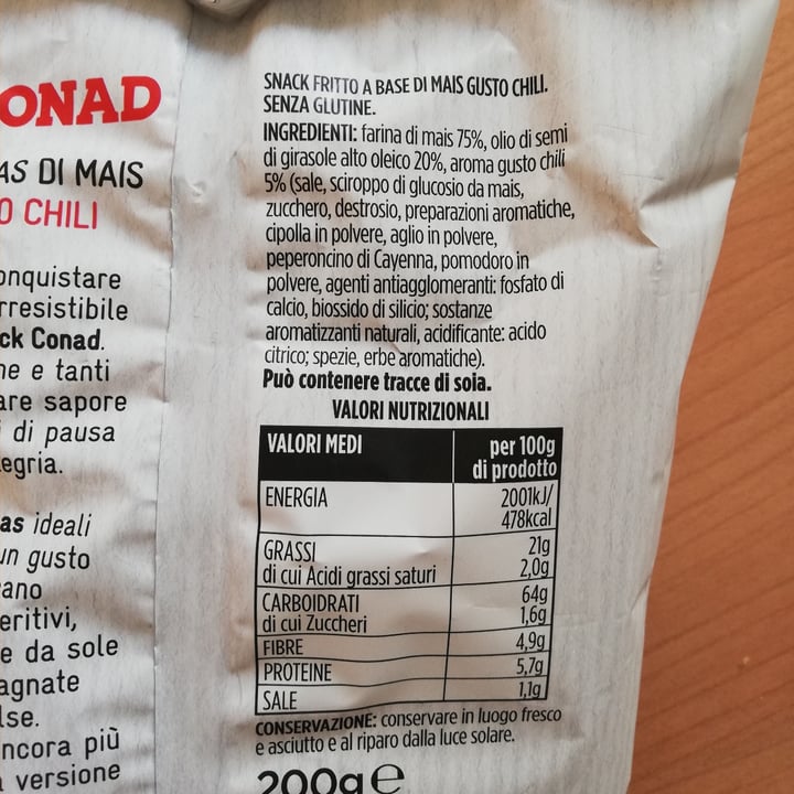 photo of Conad Tortillas di mais shared by @iryuem on  13 Oct 2021 - review