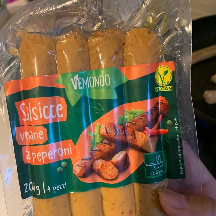 review photo of Vemondo Salsicce ai Peperoni shared by @catortorella on 05 Aug 2022 - review
