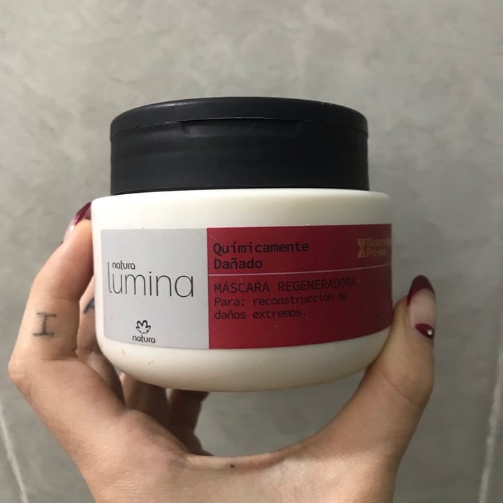 photo of Natura Mascara regeneradora para cabellos dañados • LUMINA shared by @ernestinabanga on  24 May 2021 - review