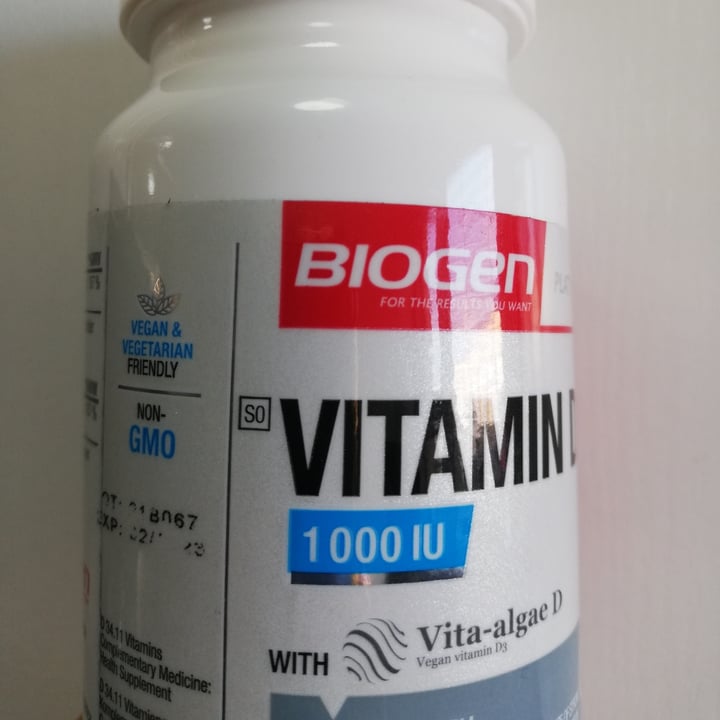 photo of Biogen Vitamin D3 shared by @stcmtb9 on  13 Jul 2021 - review