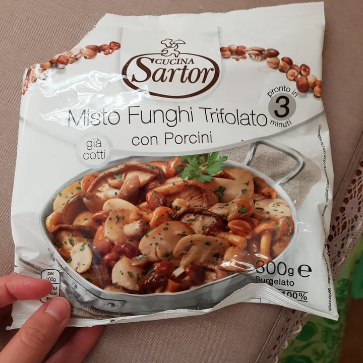 photo of Cucina Sartor Misto Funghi Con Porcini shared by @martitubi on  26 Apr 2022 - review