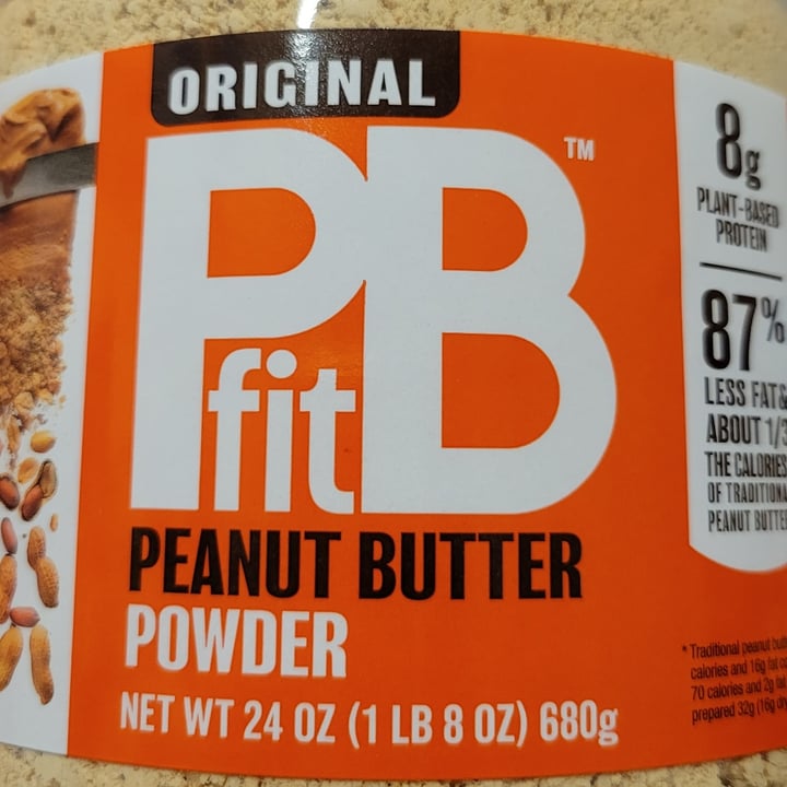 photo of PBfit Peanut Butter Powder shared by @1mostlyvegan on  17 Sep 2021 - review