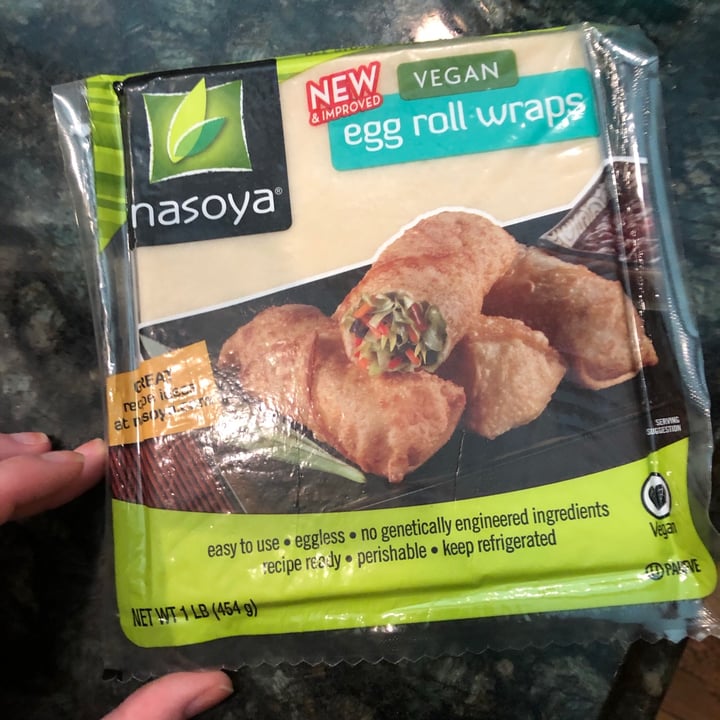 photo of Nasoya Vegan Egg Roll Wraps shared by @lizprendergast11 on  25 Jun 2020 - review