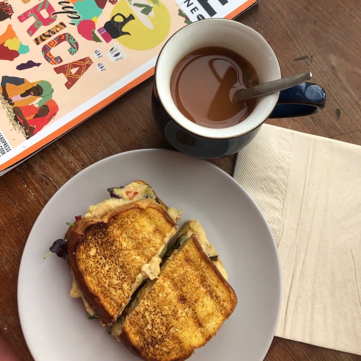 photo of Earth Deli Chickpea toastie shared by @hannahaltmann on  29 Aug 2020 - review