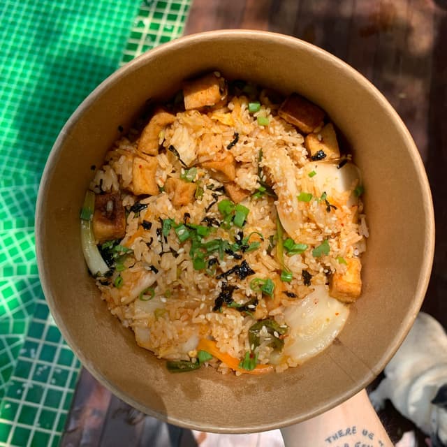 Photo of the dish “kimchi fried rice”