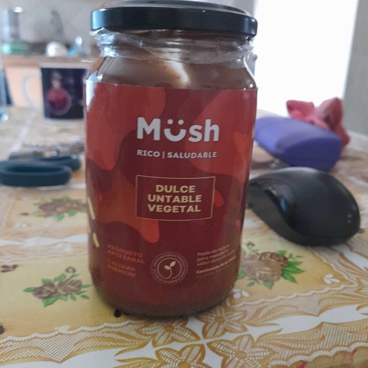 photo of Müsh Dulce de leche vegetal shared by @antomayol on  15 Oct 2022 - review