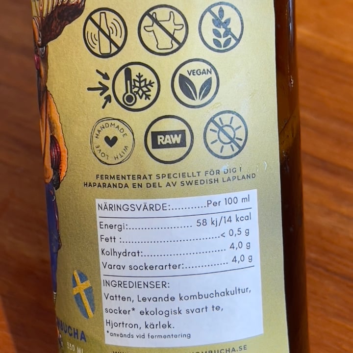 review photo of Norrlands Kombucha Hjortron Kombucha shared by @ina-n on 30 Jun 2022 - review