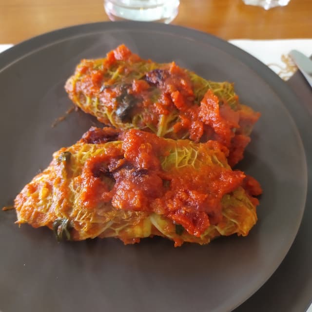 Photo of the dish “Involtini di verza”