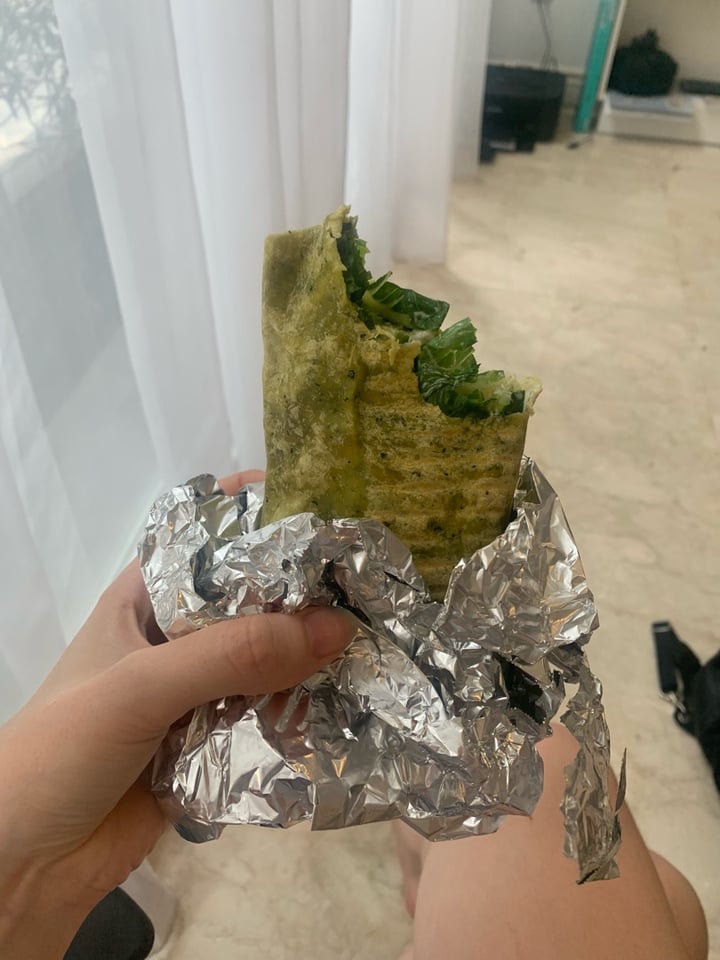 photo of The Roots Salad Bar Almost Caesar Wrap (Vegan) shared by @giveafudge2day on  19 Dec 2019 - review