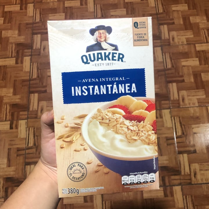 photo of Quaker Avena Instantanea shared by @martuzoe on  16 Feb 2022 - review