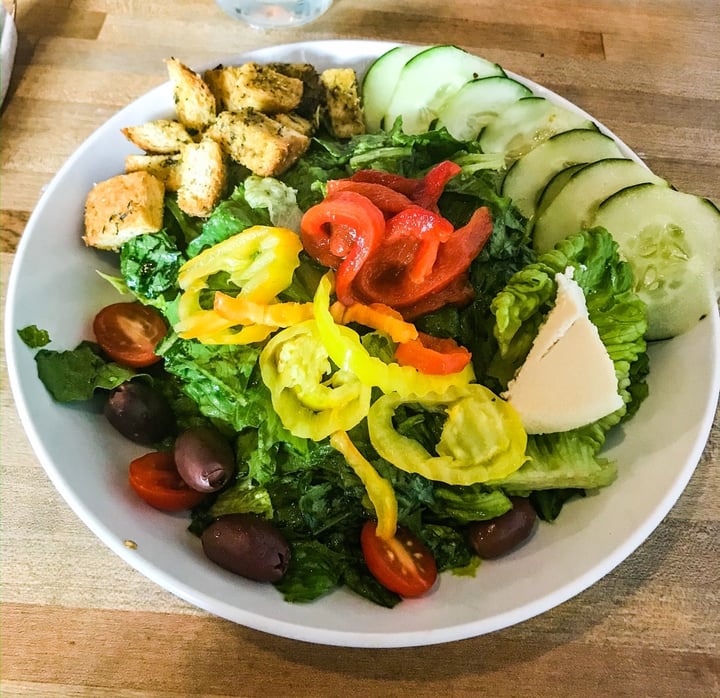 review photo of Love Food Central Greek Salad shared by @savannac on 25 Oct 2019 - review