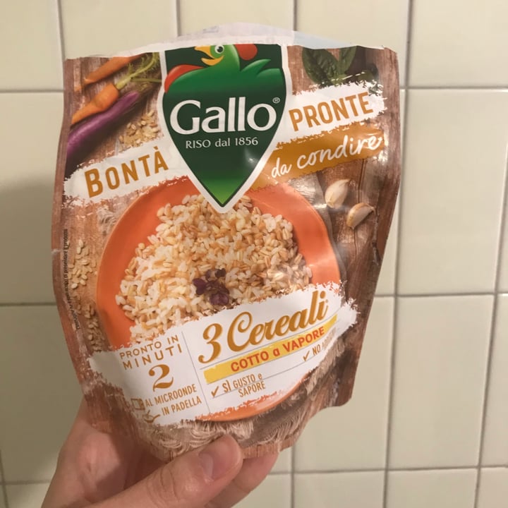 photo of Gallo Bontà Pronte 3 Cereali shared by @caravalentina on  01 Apr 2022 - review