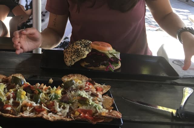 菜肴“Vegan Nachos”的照片