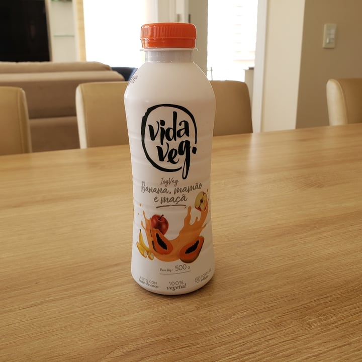 review photo of Vida Veg IogVeg Banana Mamão e Maçã shared by @claubattistella on 01 Dec 2021 - review