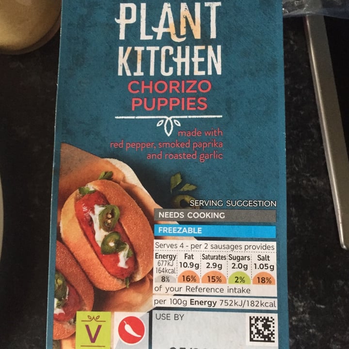 photo of Plant Kitchen (M&S) Chorizo puppies shared by @peanut79 on  25 Feb 2021 - review