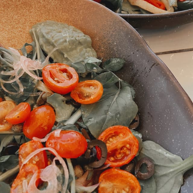 Foto do prato “Cherry Tomato Salad”