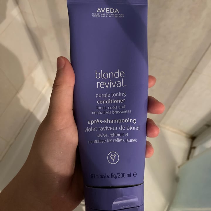 review photo of Aveda Blonde Revival Purple Toning Conditioner shared by @springl on 12 Jun 2022 - review