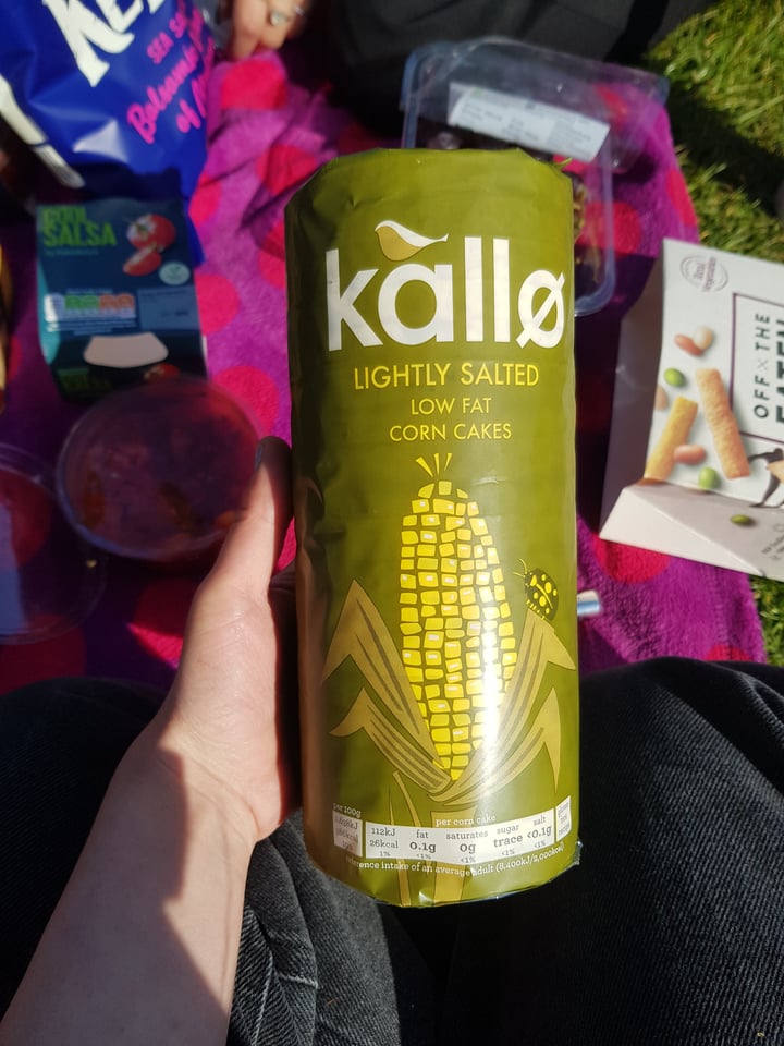 photo of Kallo Lightly Salted Corn Cakes shared by @marthsalt on  29 Apr 2021 - review