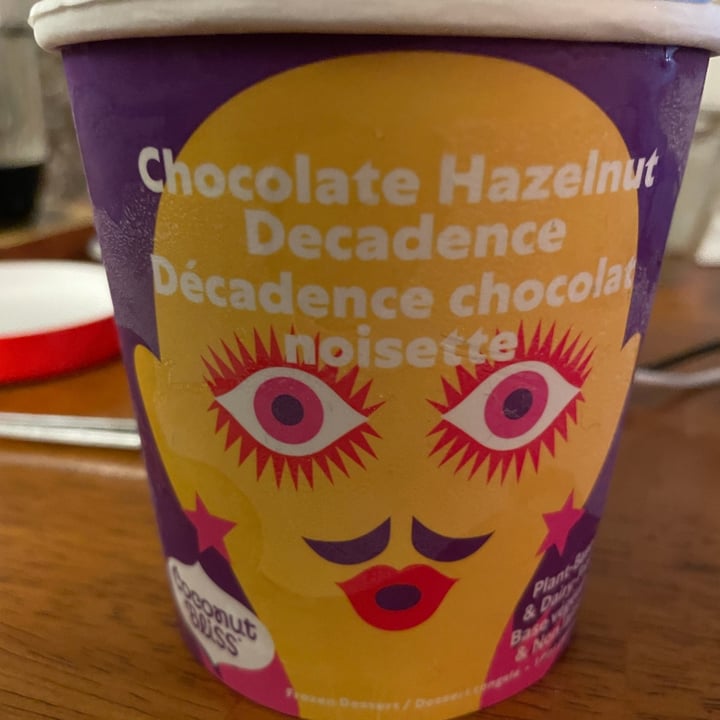 photo of Coconut Bliss Chocolate Hazelnut Decadence shared by @westcoastgaynadian on  12 Dec 2021 - review