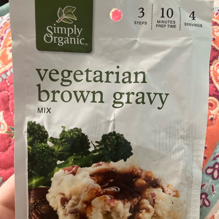 photo of Simply Organic Brown Gravy shared by @cleanplateclub on  25 Dec 2021 - review
