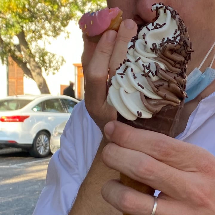 review photo of Grumpy & Runt | Little Deli & Donuts Soft Serve Ice Cream shared by @carlagontier on 10 Jul 2021 - review