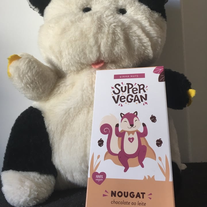 photo of Super Vegan Chocolate Nougat Branco (95g) shared by @soyrenan on  25 Apr 2021 - review