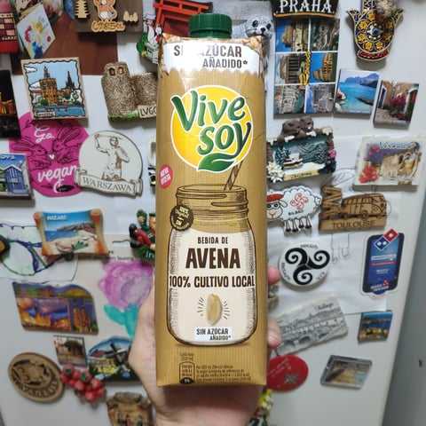 Bebida de Avena Sin Azúcar añadido 100% Cultivo Local - Vivesoy