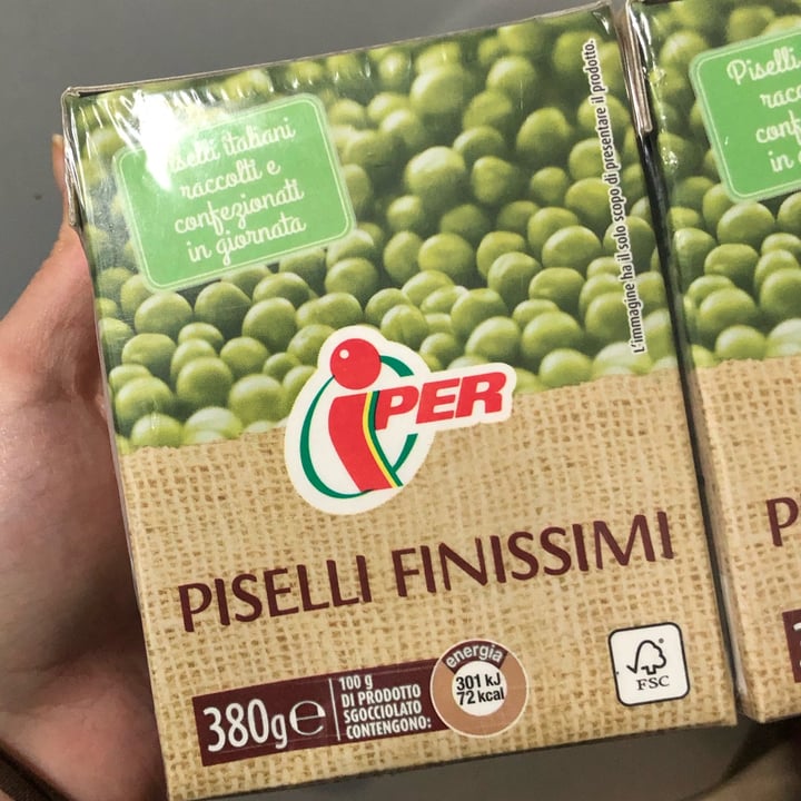 photo of Iper Piselli finissimi shared by @ambra95 on  27 Oct 2021 - review