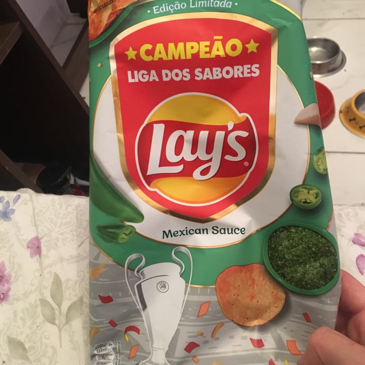 photo of Lay's Batatas mexican sauce shared by @katiasimone on  28 Nov 2021 - review