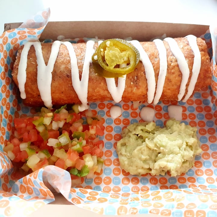 photo of The Fussy Vegan Gardens Chimichanga shared by @aspatat on  22 Mar 2022 - review