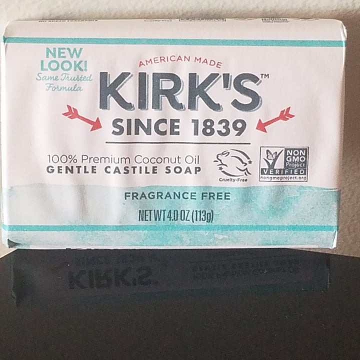 photo of Kirk's Soap Original Coco Castile Soap shared by @veganbylucianabene on  29 Apr 2022 - review