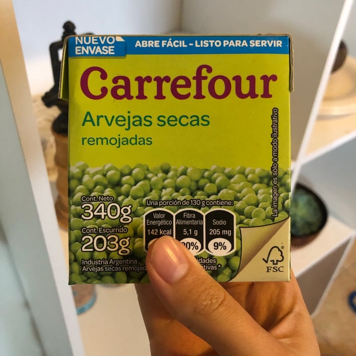photo of Carrefour Arvejas shared by @1wandadeluca on  23 Jul 2020 - review