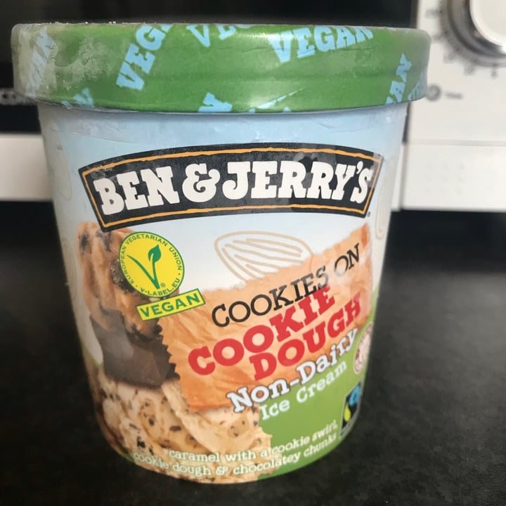 photo of Ben & Jerry's Cookies On Cookie Dough Non-Dairy Ice Cream shared by @madda14 on  10 May 2021 - review
