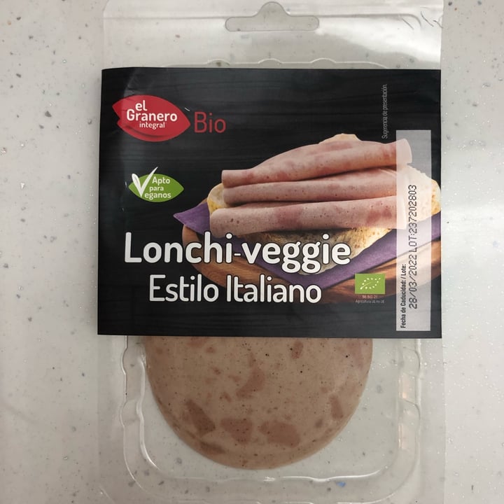photo of El Granero Integral Lonchi Veggie Estilo Italiano shared by @rebeccafrati on  01 Dec 2021 - review