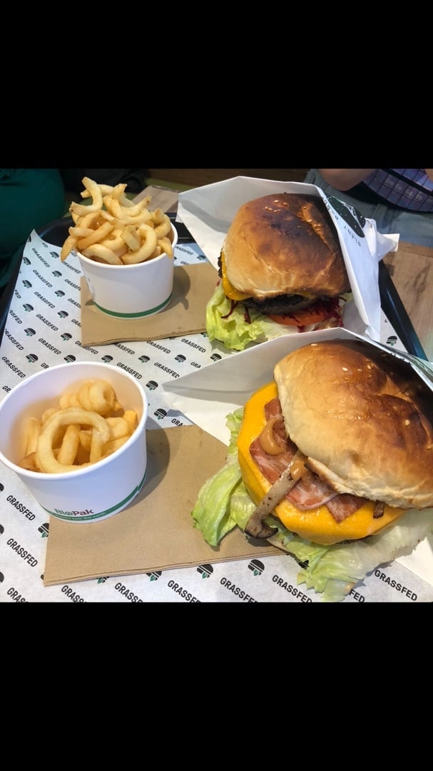 photo of Grassfed Aussie Burger shared by @camille7 on  03 Apr 2020 - review