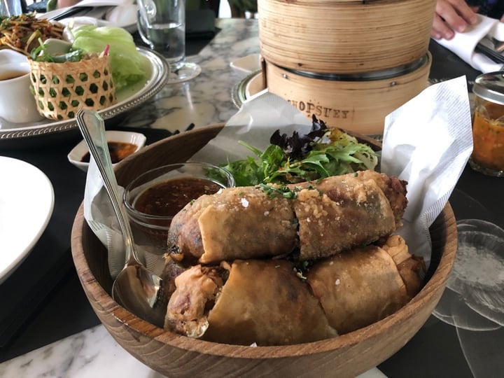 photo of Chopsuey Cafe at Dempsey Spicy Mushroom Spring Rolls shared by @khengchua on  29 Nov 2019 - review