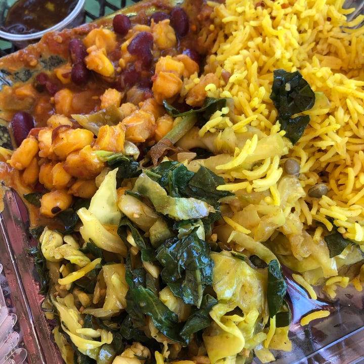 photo of Flavors of East Africa Vegan combo shared by @vfree on  15 Jul 2020 - review