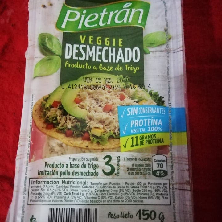 review photo of Pietran Desmechado Veggie shared by @resang7 on 30 Oct 2020 - review