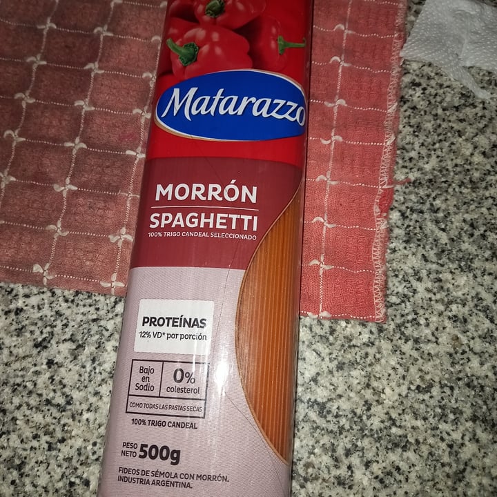 photo of Matarazzo Spaghetti de Morrón shared by @yanivegan04 on  19 May 2021 - review