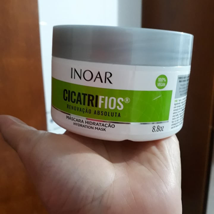 photo of Inoar Máscara hidratante Cicatrifios shared by @giselenishikava on  12 Oct 2022 - review