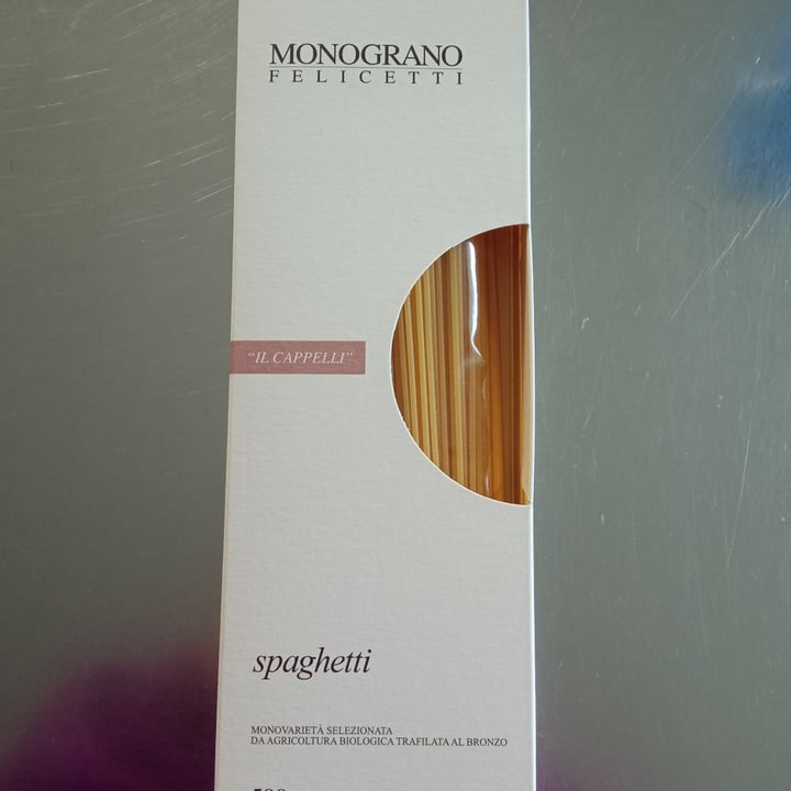 photo of Monograno felicetti Spaghetti shared by @matildepolla on  07 Apr 2022 - review