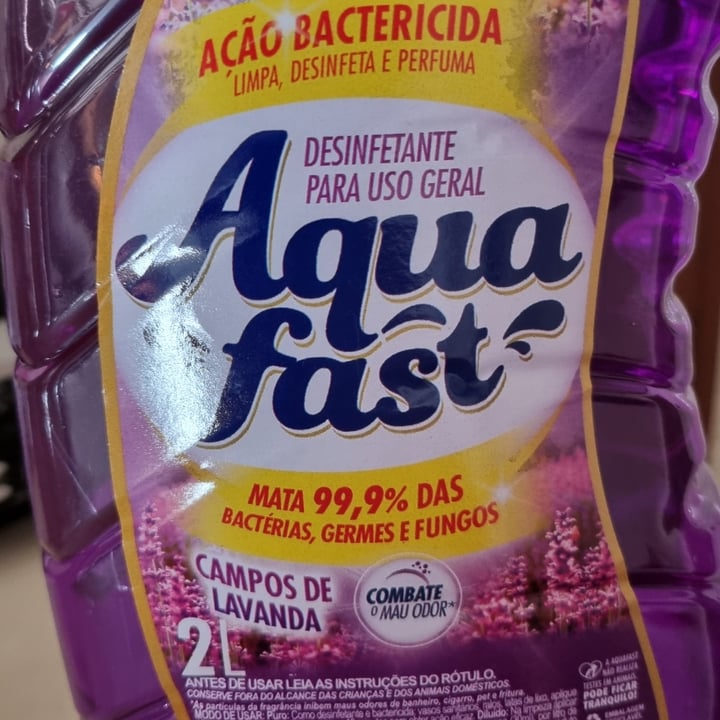 photo of Aqua fast Aqua fast Desinfetante shared by @neidebrandt on  18 Jun 2022 - review