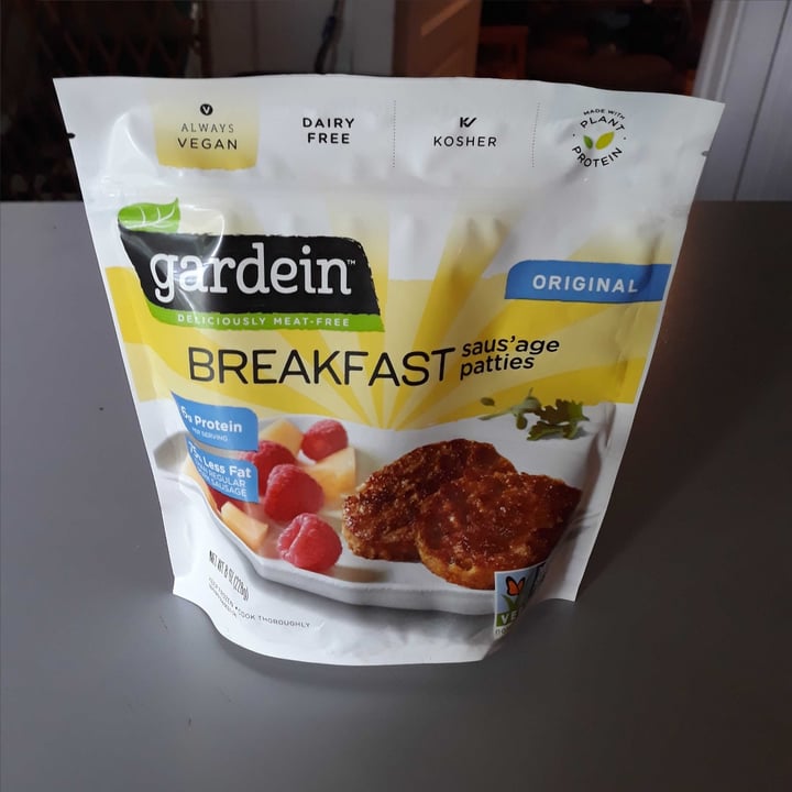 review photo of Gardein Breakfast Saus’age Patties Original shared by @gettewilson on 13 Jun 2020 - review