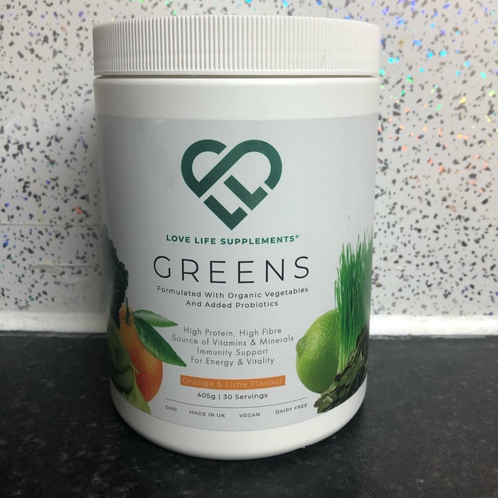 review photo of Love life supplements Greens shared by @rubinalabozzetta on 23 Mar 2022 - review