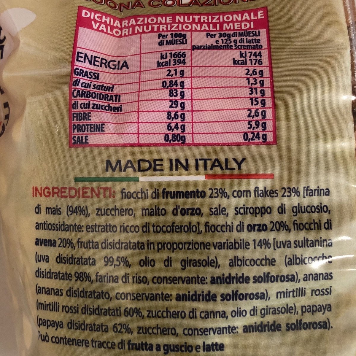 mister good Muesli Tutti Frutti Reviews abillion