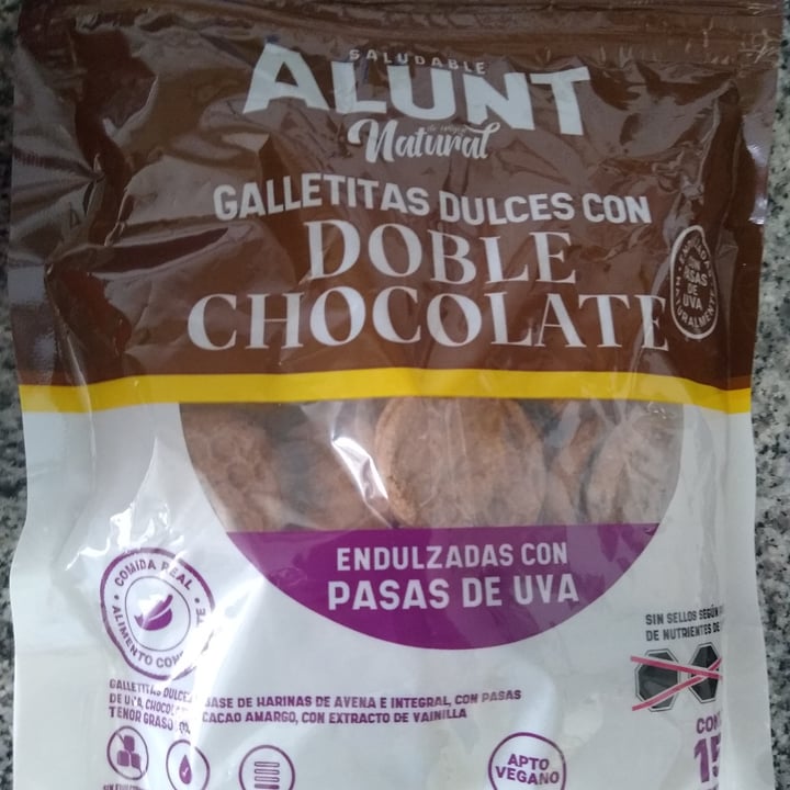 photo of Alunt Natural Galletitas De Chocolate shared by @maracarolina on  29 Sep 2021 - review