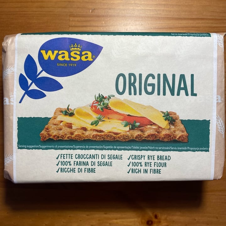 photo of Wasa Wasa Original shared by @linda0597 on  28 Apr 2022 - review