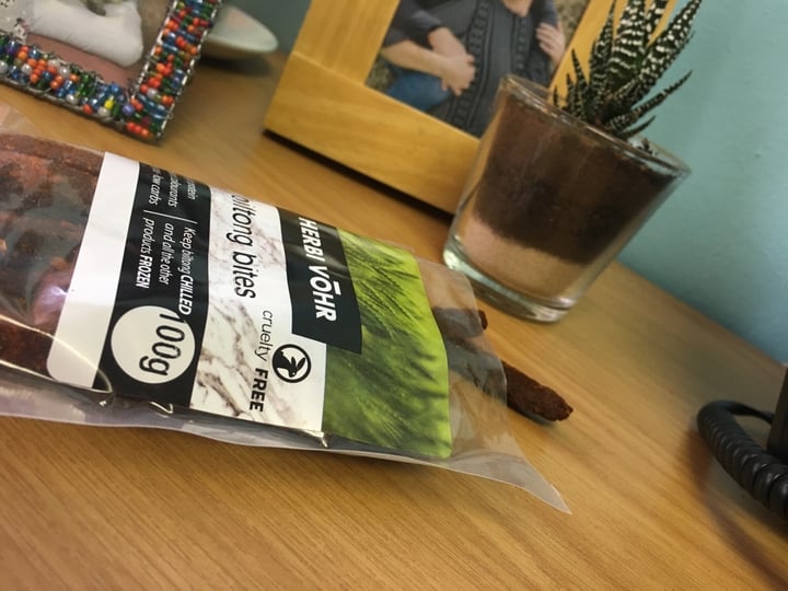 review photo of HERBI VŌHR Biltong Bites shared by @barbaraseeger on 03 Mar 2020 - review